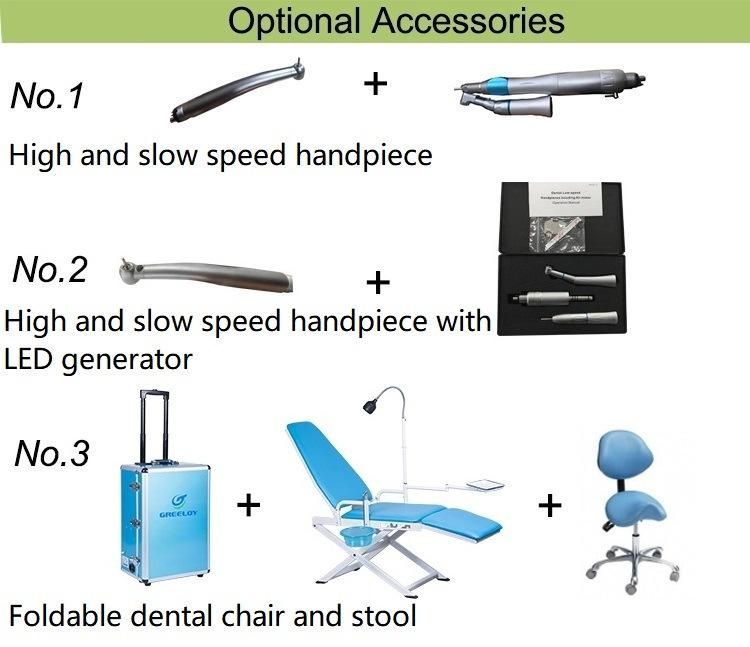 Dental Care Mobile Dental Unit with Ultrasonic Scaler