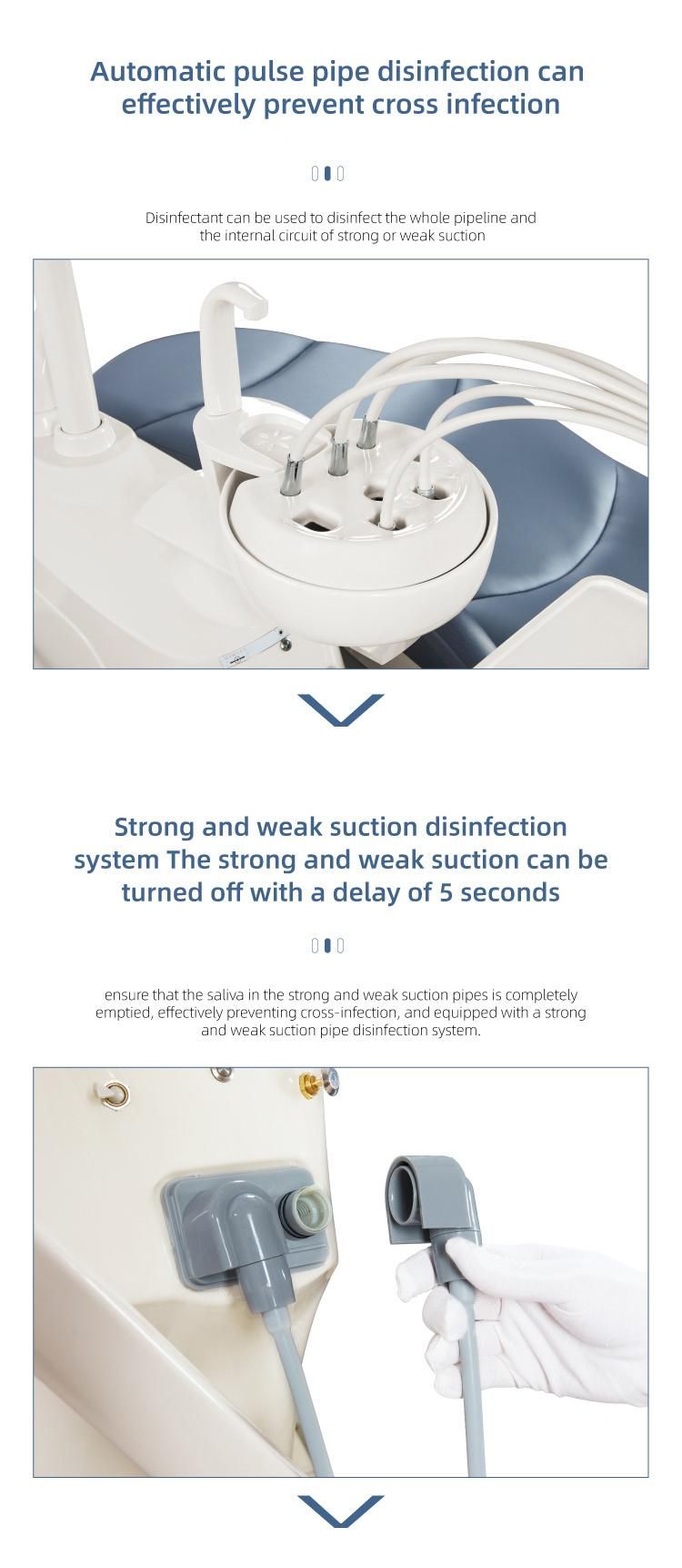 Integral Dental Chair Unit, Portable Dental Unit Price with Mobile Cart, Dental Equipments Manufacturer, Dental Laboratory, Dental Instruments, Dental Supply