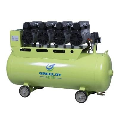 Portable 3.2kw 8bar Industrial Piston AC Air Compressor