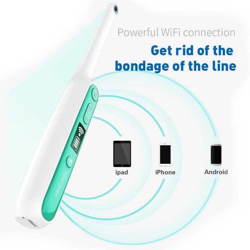 Android Phone WiFi Connection Dental Intraoral Camera 1080P