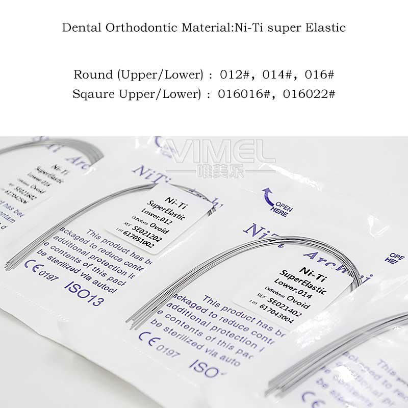 IMD Orthodontic Niti Round Archwire Heat Activated Dental Materials