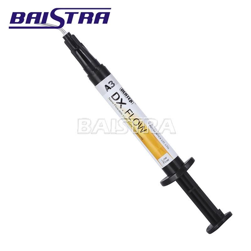 Popular Used Dentex Flowable Dental Light Cure Composite Syringe