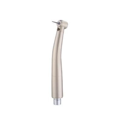 LED Generator Lighting Stainless Steel Head Dental High Speed Handpiece