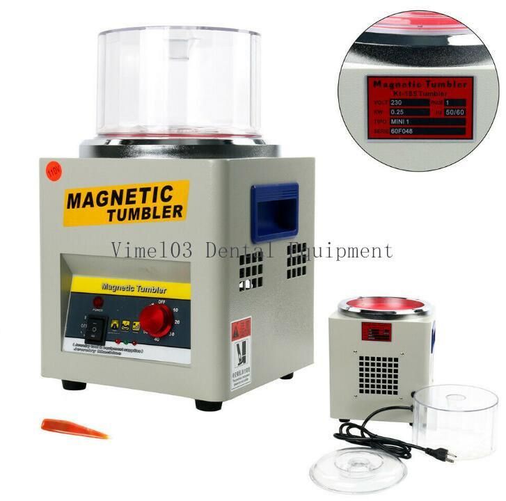 Magnetic Tumbler Jewelry Polisher Finisher Finishing Machine Kt-185