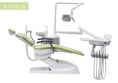 ISO13485 Metal &amp; Plastic ABS Keju Wooden Case Unit Dental Chair