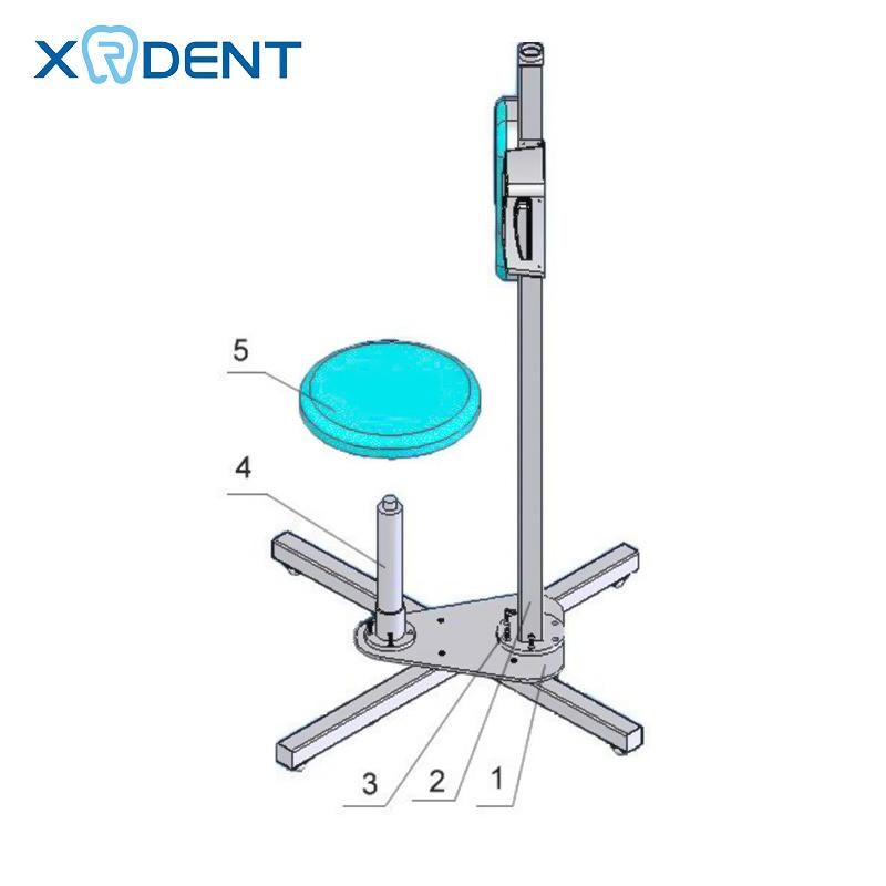 Stylish Floor Type Digital Dental X-ray Machine for Sale