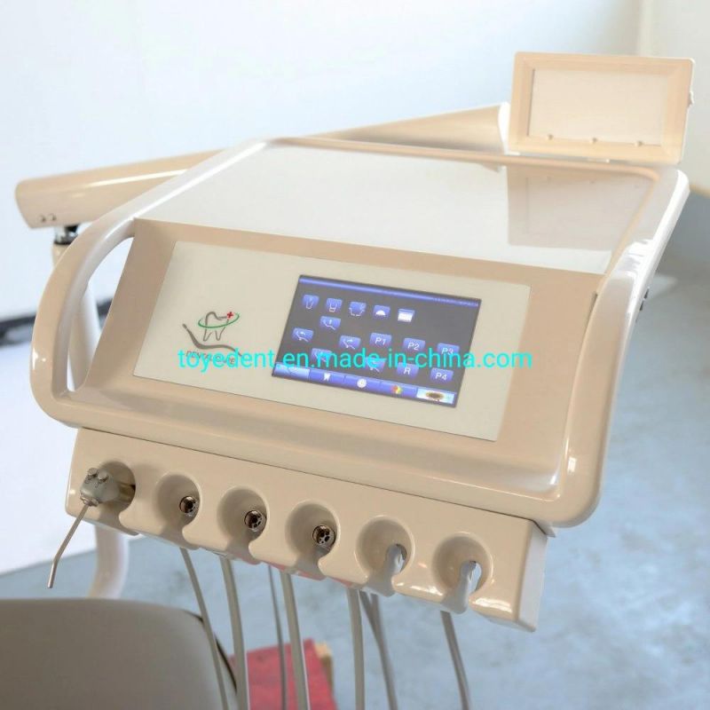 Electric Dental Unit with Advanced System Luxury Dental Integral Chair Unit