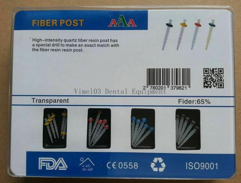 Dental Fiber Post & Core Fiber Resin Post Dental Materials