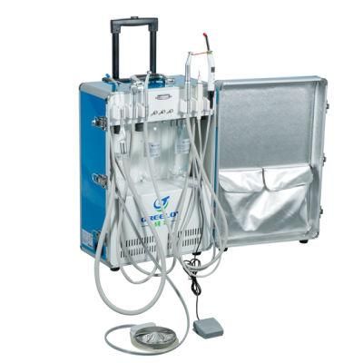 Mobile Dental Unit with Curing Light Scaler, with CE