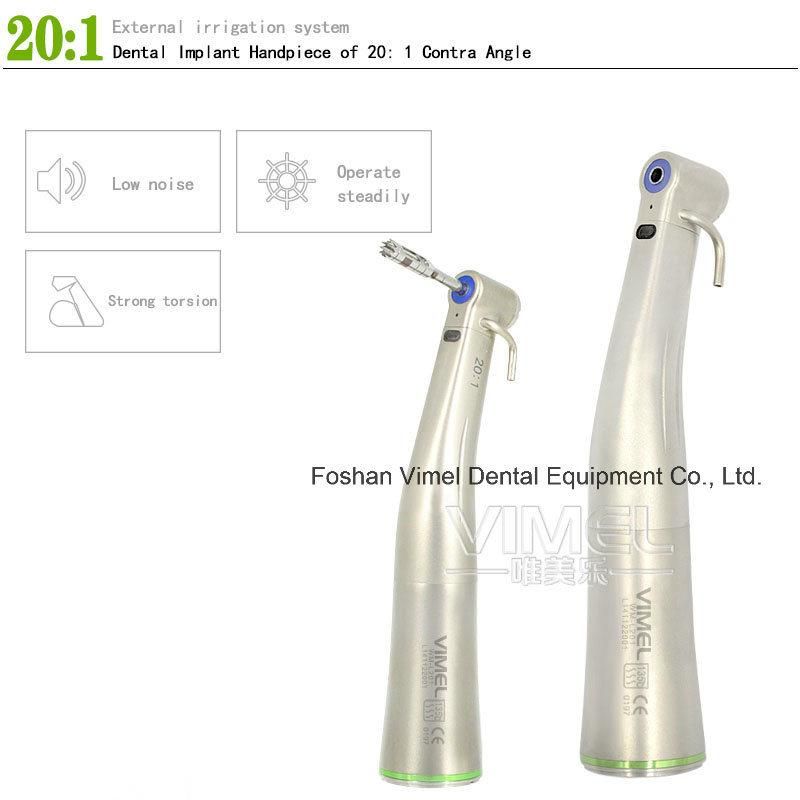 LED Implant Contra Angle 20: 1 Dental Handpiece Optical