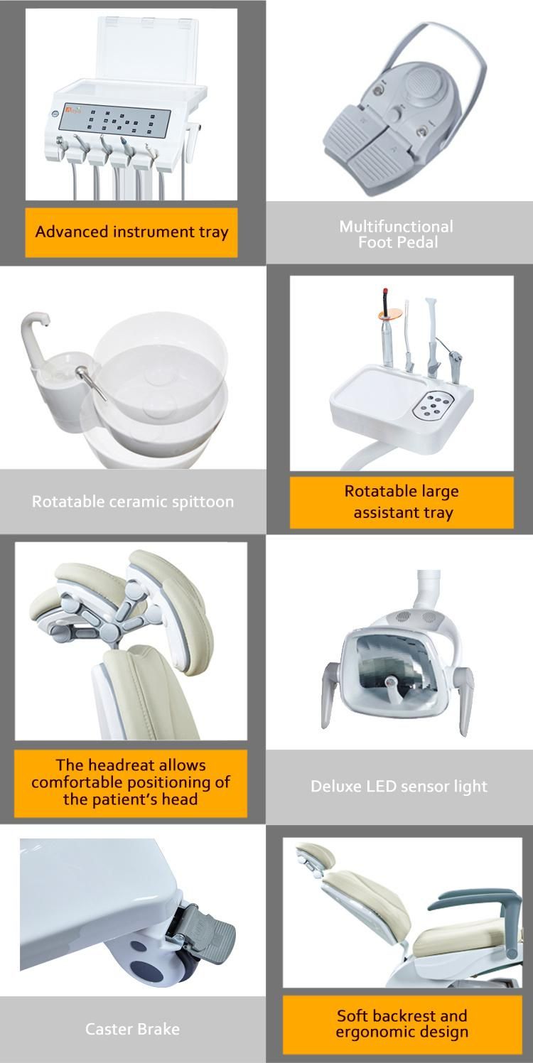 Computer Controlled Integral Dental Unit Surgical Dental Chair