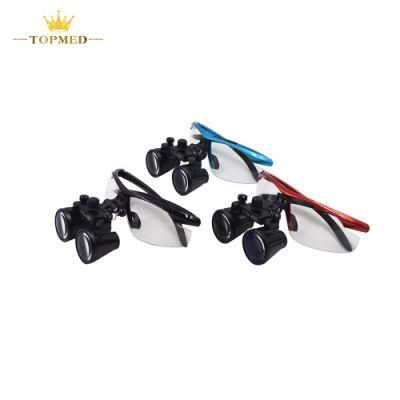 Surgical Instrument Optical 3.5X Binocular Dental Loupe and LED Magnifying Glass