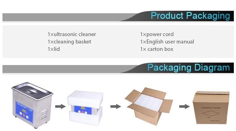 Portable Digital Ultrasonic Cleaner (PS A Series)