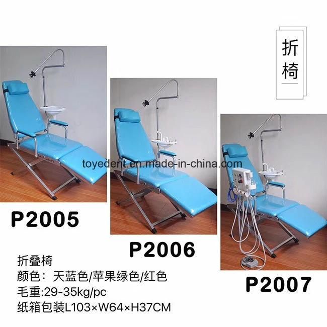 Hot Sales Medical Foldable Dental Chair with LED Operation Light