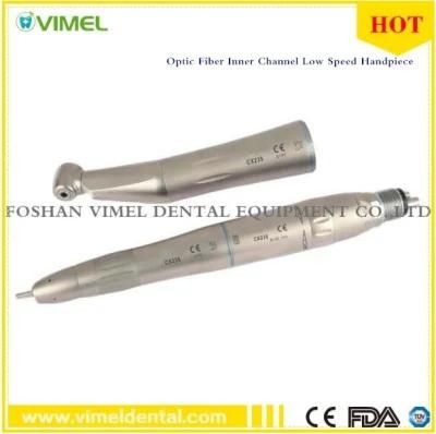 Dental Optical Fiber Inner Channel Low Speed Handpiece 6 Hole