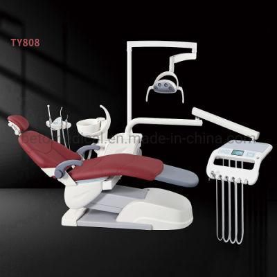 LED Sensor Light Dental Chair Integral Dental Unit Fiber Leather