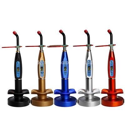 Color Cordless LED Light Dental Curing Lamp