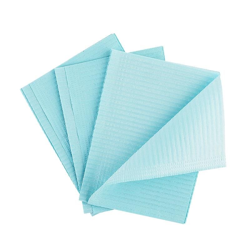 Hot Sale 3 Ply Waterproof Disposable Dental Bibs