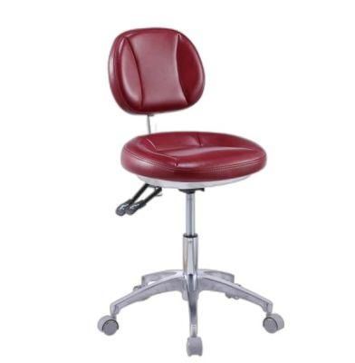 Dental Clinic Luxurious Backrest Dentist Stool