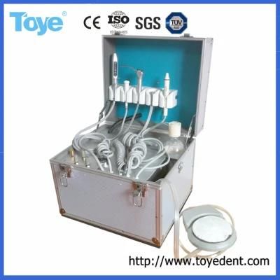 High Quality Portable Dental Unit with Air Compressor