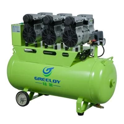 High Efficiency Oil Free Air Compressor for Dental Silent Oilless Air Compressor