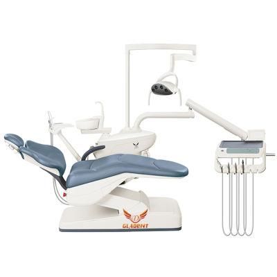 Dental Chair Leather with Luxury Multification Foot Controller