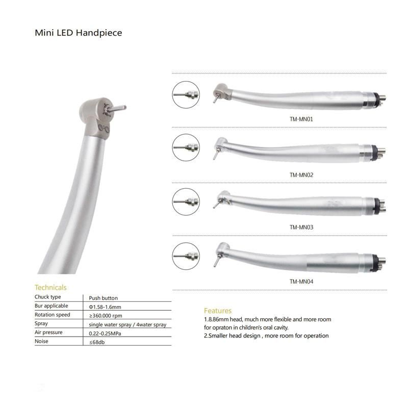 High-Quality High Speed Handpiece, Dental Handpieces