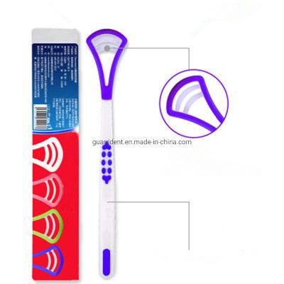 Wholesale Dental Care CE Approval Plastic Environmental Protection Scraper Tongue Cleaner Brush