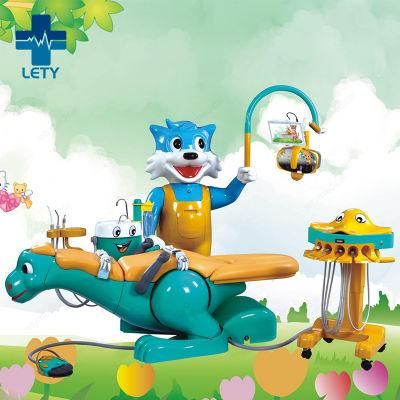 Children&prime; S Dental Chair Cute Cartoon Dental Unit