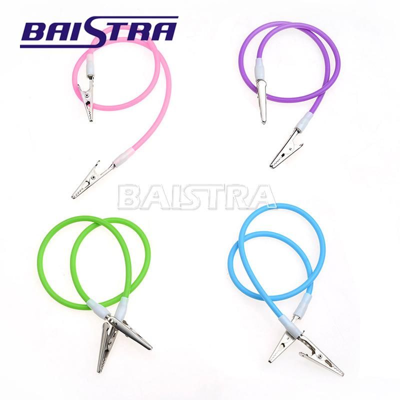 Hot Selling Colorful Dental Bib Clip Chain / Plastic Dentist Napkin Holder