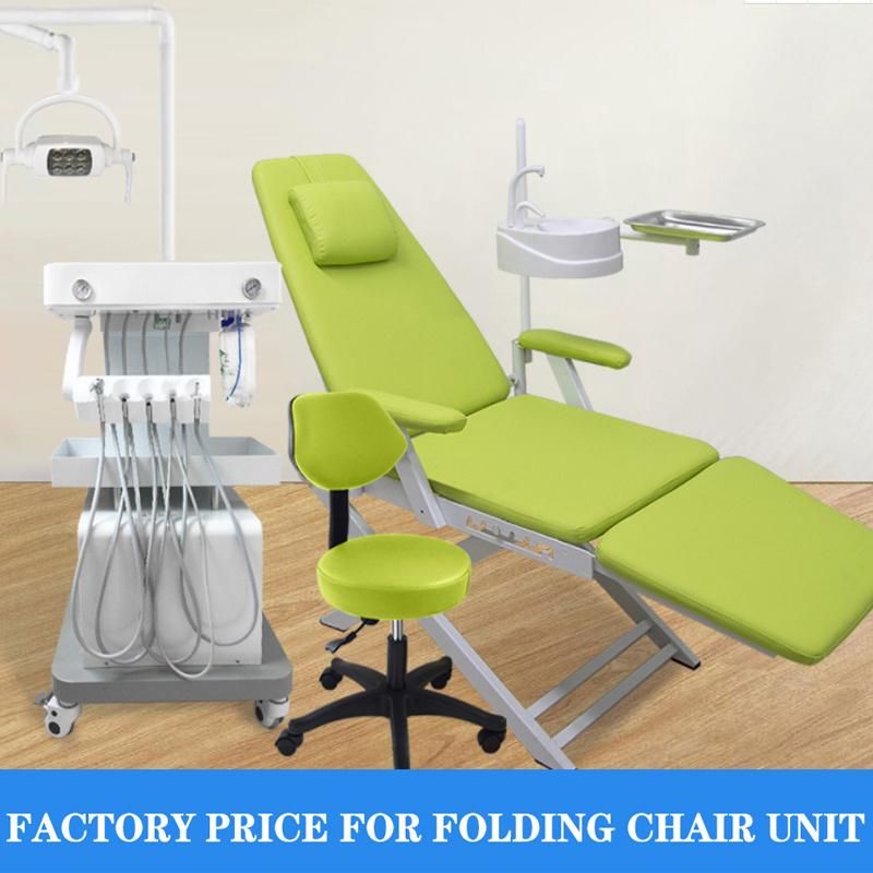 Mobile Dental Chair Hospital Manual Portable Folding Chair