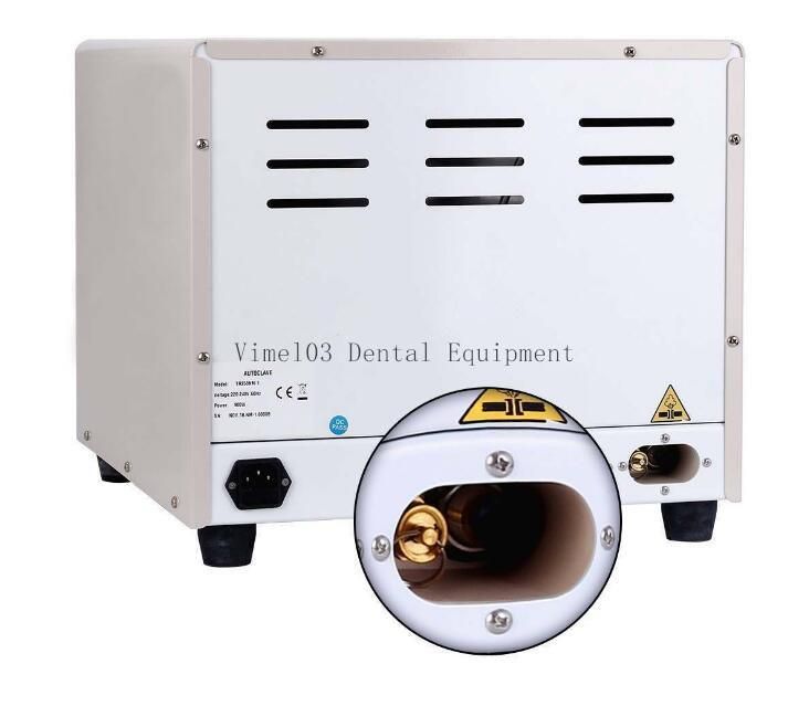 18L Dental Autoclave Steam Sterilizer Medical Sterilization Dental Lab Equipment