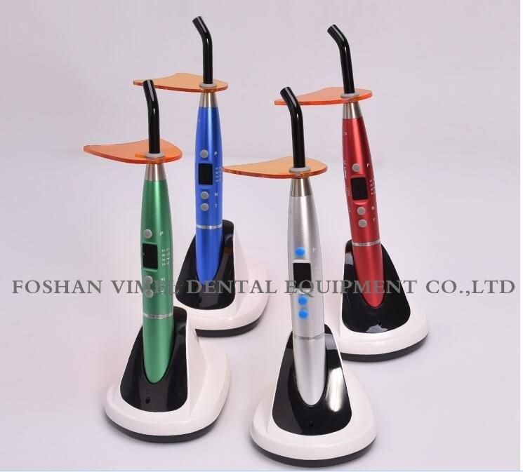 Vrn Dental Wireless LED Curing Light Metal Handpiece V200