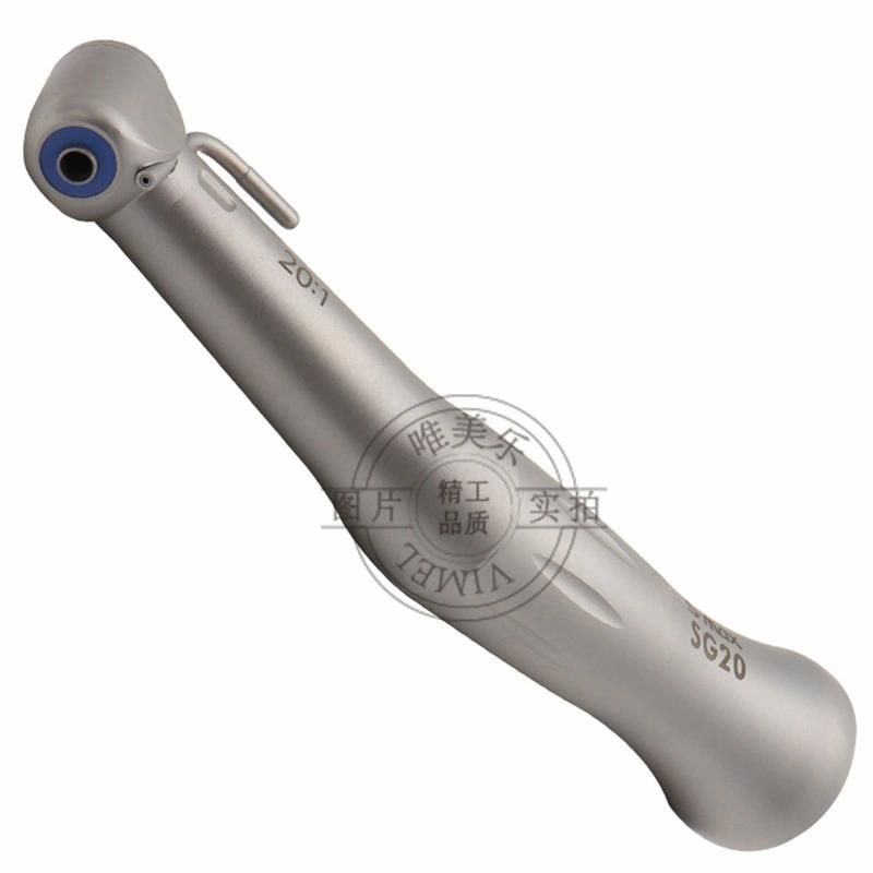 Dental Implant 20: 1 Contra Angle Handpiece Dental Low Speed Handpiece Dental Air Turbine S Max Sg20