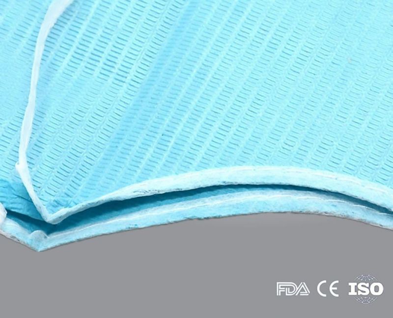 Premium Quality Disposable 3 Ply Dental Bibs with Ties