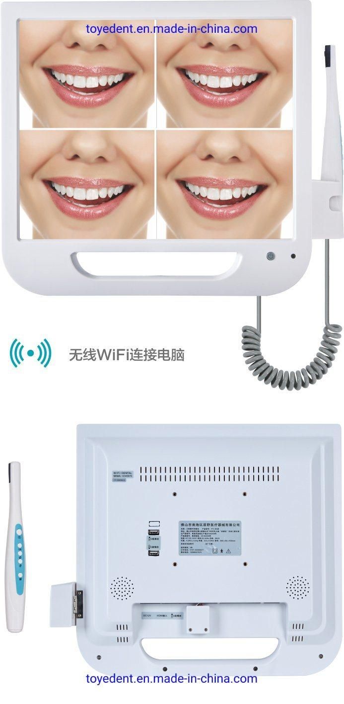 High Defination Dental Integrated Intraoral Camera Endoscrope with Monitor