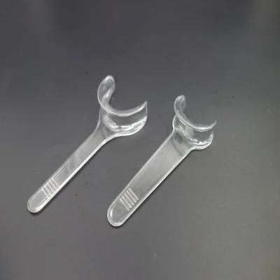 Dental T-Shape Transparent Mouth Opener Cheek Retractor