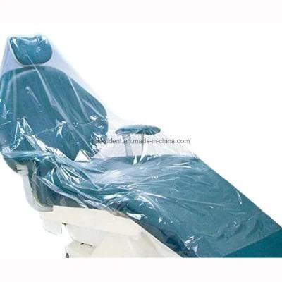 Dental Consumables Protective Sleeves Clear Disposable Plastic Dental Chair Headrest Cover Sleeves