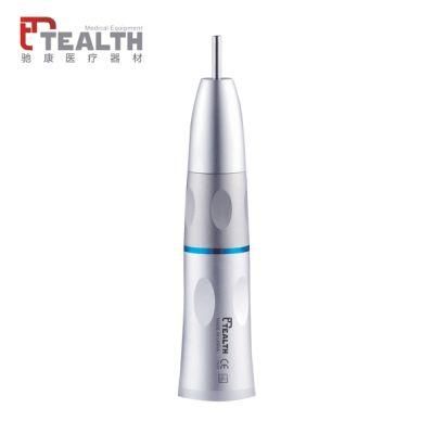 Fiber Optic LED Inner Water Spray Straight Dental Handpiece