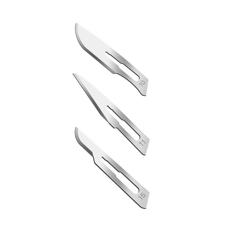 Dental Sterile Single-Use Carbon Steel Surgical Scalpel Blades