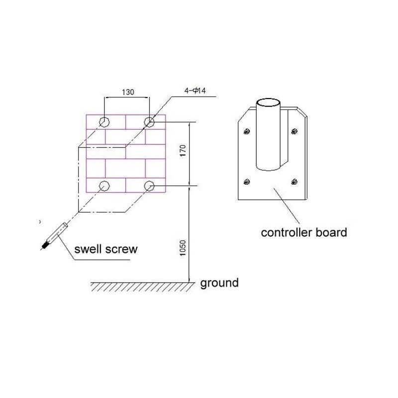 Dental Machine Equipments Wall Mounted Dental X-ray Unit