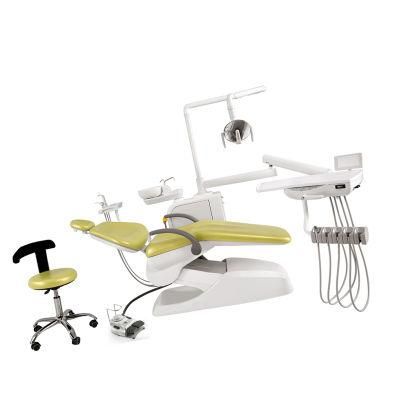 Dental Chair Spare Parts Stool with Double Armrests
