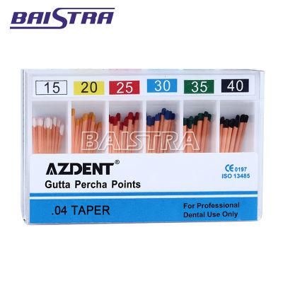 High Quality Azdent Root Canal Dental Gutta Percha Points