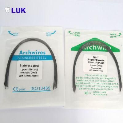 High Quality Dental Orthodontic Niti Archwire