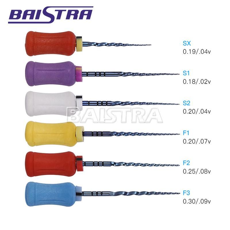 Dental Endodontic Niti Hand Use Heat Activated Rotary File Sx-F3 on Sale