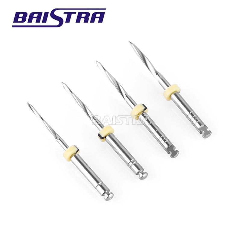 Dental Materials Fiber Post Drill Stainless Steel Endodontic Root Canal Drills