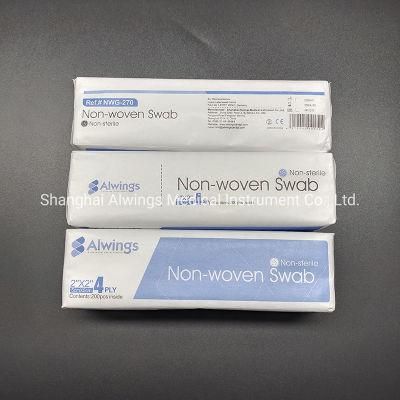 Dental Disposable Non Woven Gauze Pads Non Woven Gauze Swab Non Woven Sponges