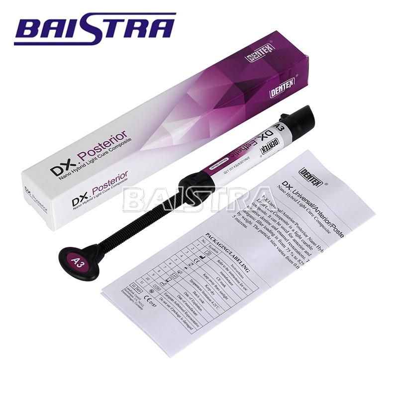 Dental A3 Composite Syringe Resin Dental Light Cure Composite Resin