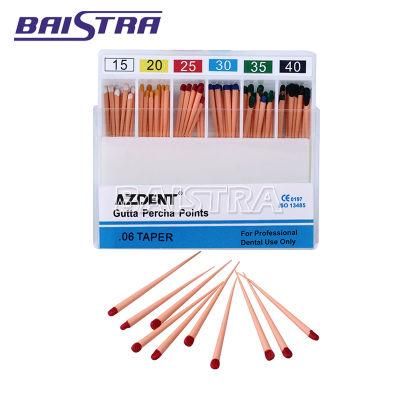 Azdent Gp 0.06 Dental Gutta Percha Points 60PCS