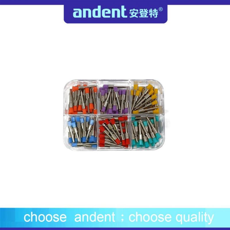 Colorful Dental Polishing Bristle Prophy Brush